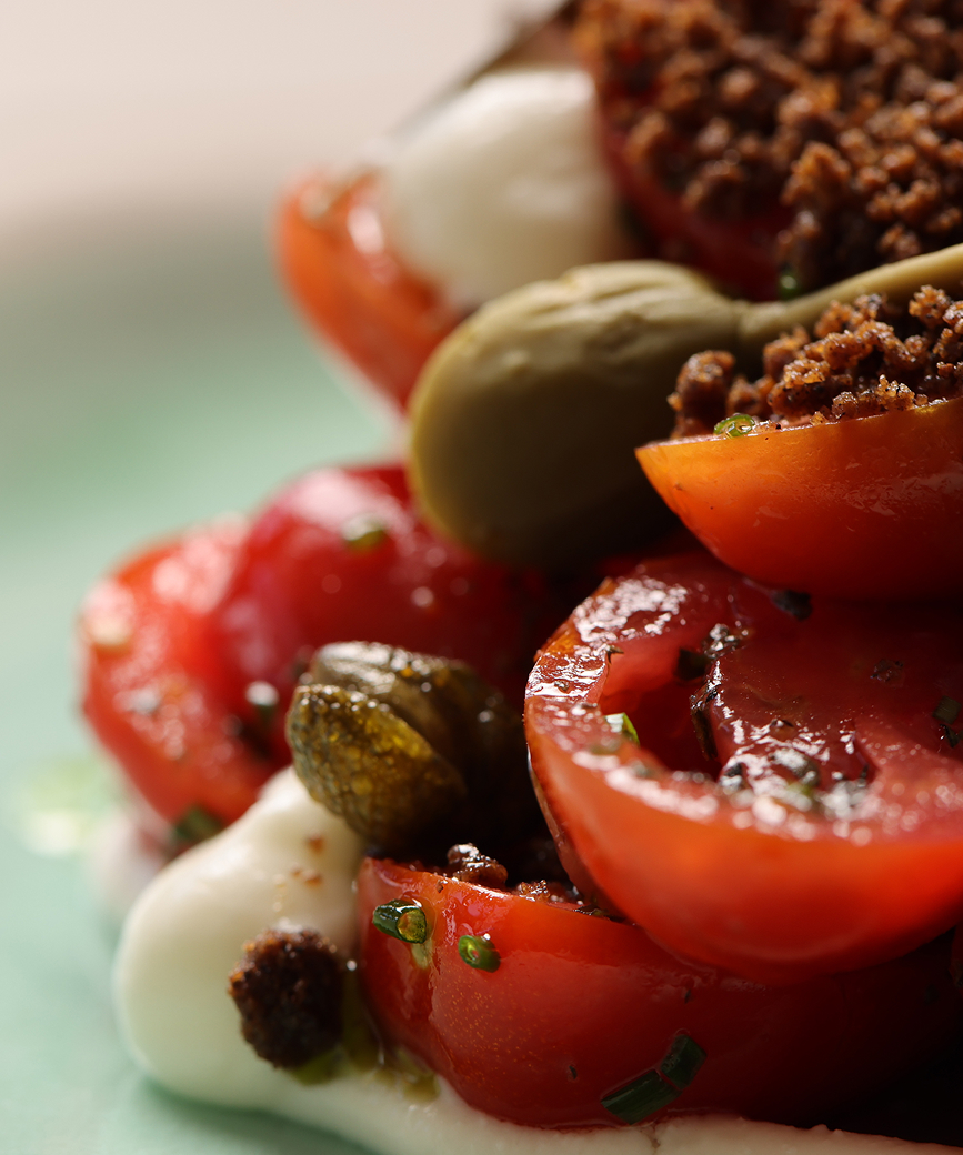 Fresh ingredients at Tropicana restaurant